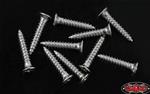 M1.4  RC4ZS1566  FLAT HEAD SELF TAPPING SCREWS M1.4 X 8MM (SILVER) RC4WD