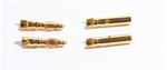 CW121 2mm gold plated connector (2 Maschi + 2 Femmine)